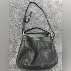 Coach black Lexy shoulder bag